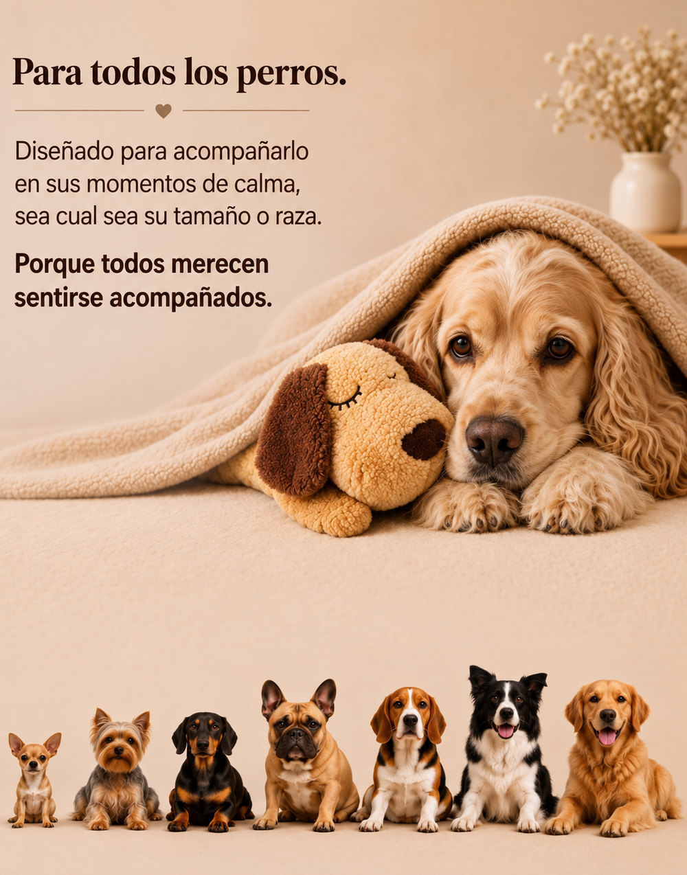 Peluche con Latido Real para Perros